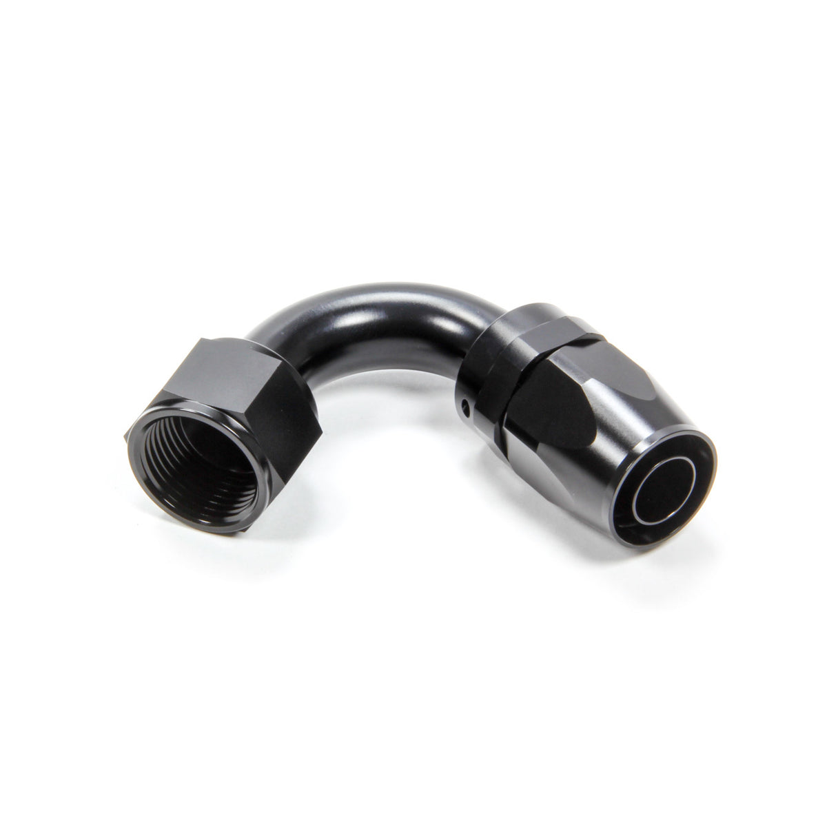 Triple X Race Co. Hose End Fitting 120 Degree 12 AN Hose to 12 AN Female Swivel - Aluminum