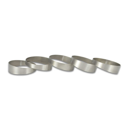 Vibrant Performance Pie Cut - 2-1/2" OD - Titanium (Set of 5)