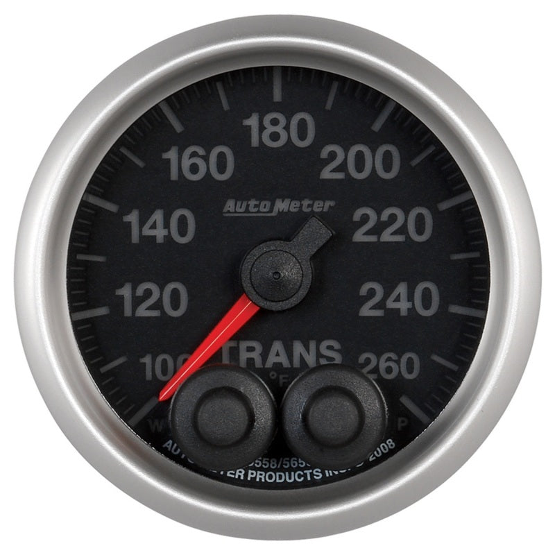 Auto Meter Elite Series Transmission Temperature Gauge - 2-1/16"