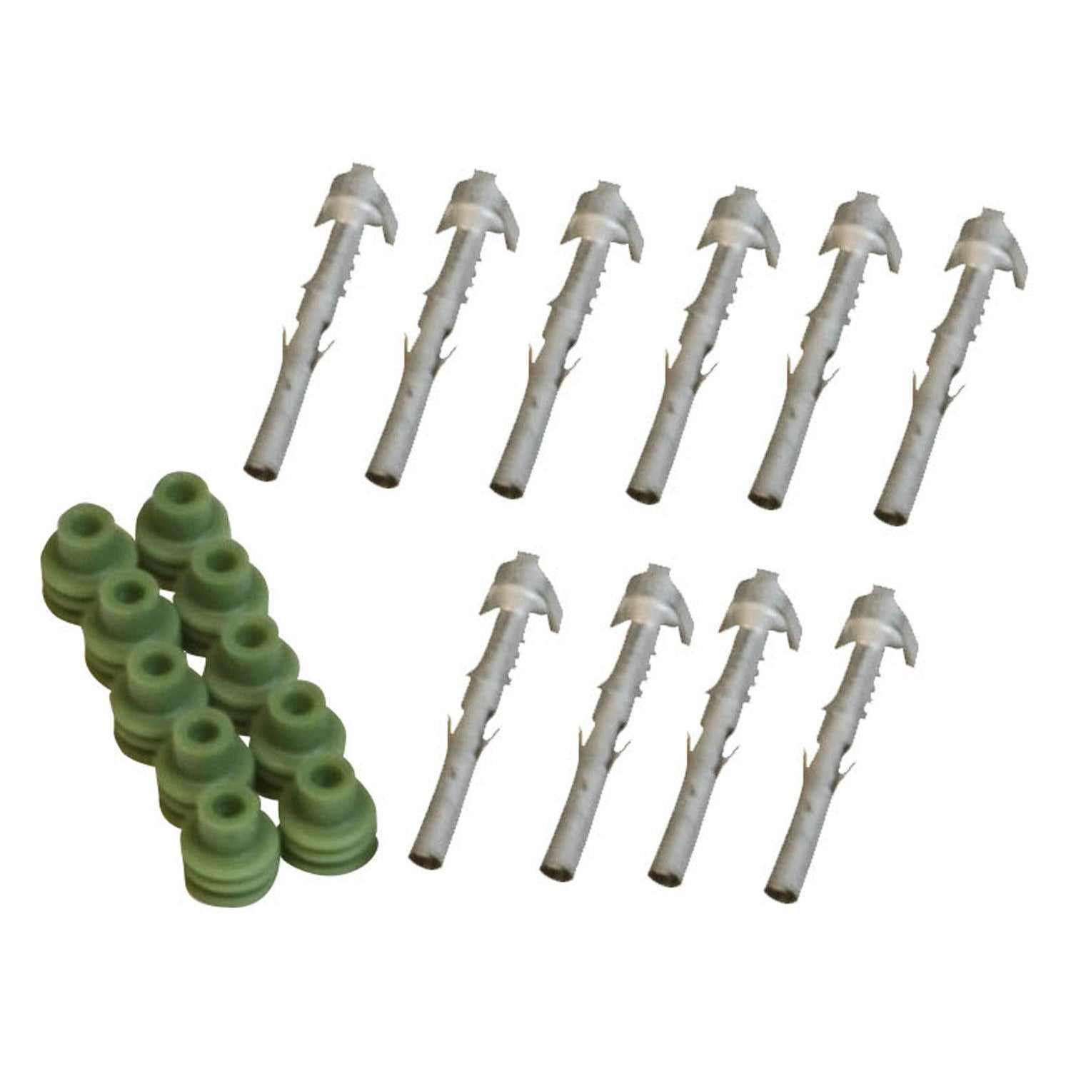 MSD Replacement Female Pins and Seals for Weathertight Connectors - (Set of 10)