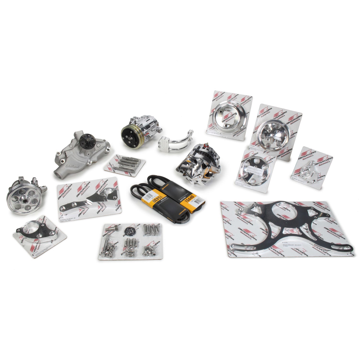 Billet Specialties V-Trac Pulley System - SB Chevy