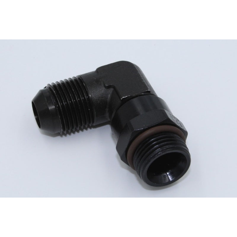 Fragola 90 -06 AN Male to 6 AN Male O-Ring Adapter - Black