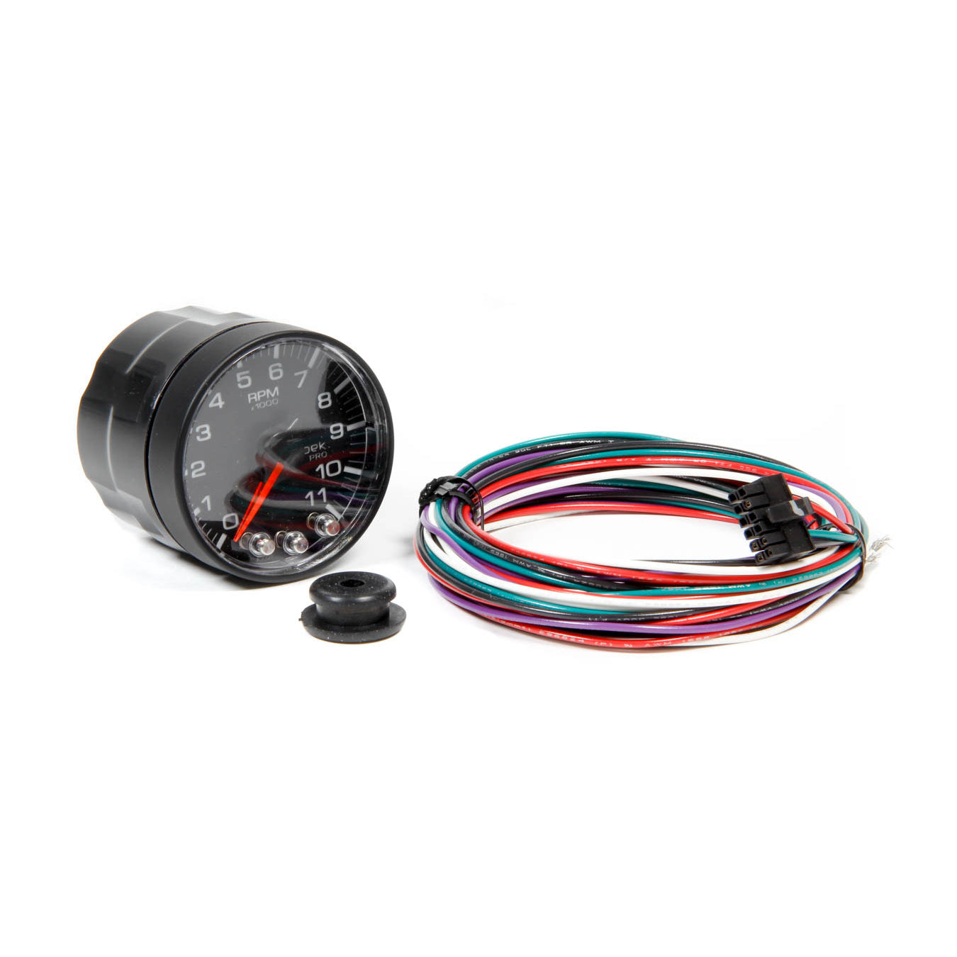 Auto Meter Spek Pro Tachometer 11,000 RPM Electric Analog - 2-1/16" Diameter