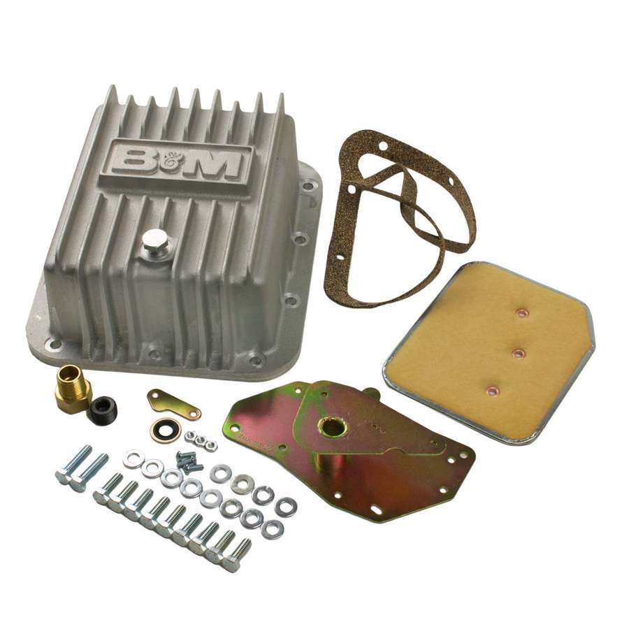 B&M Cast Deep Transmission Pan For C4 Transmission