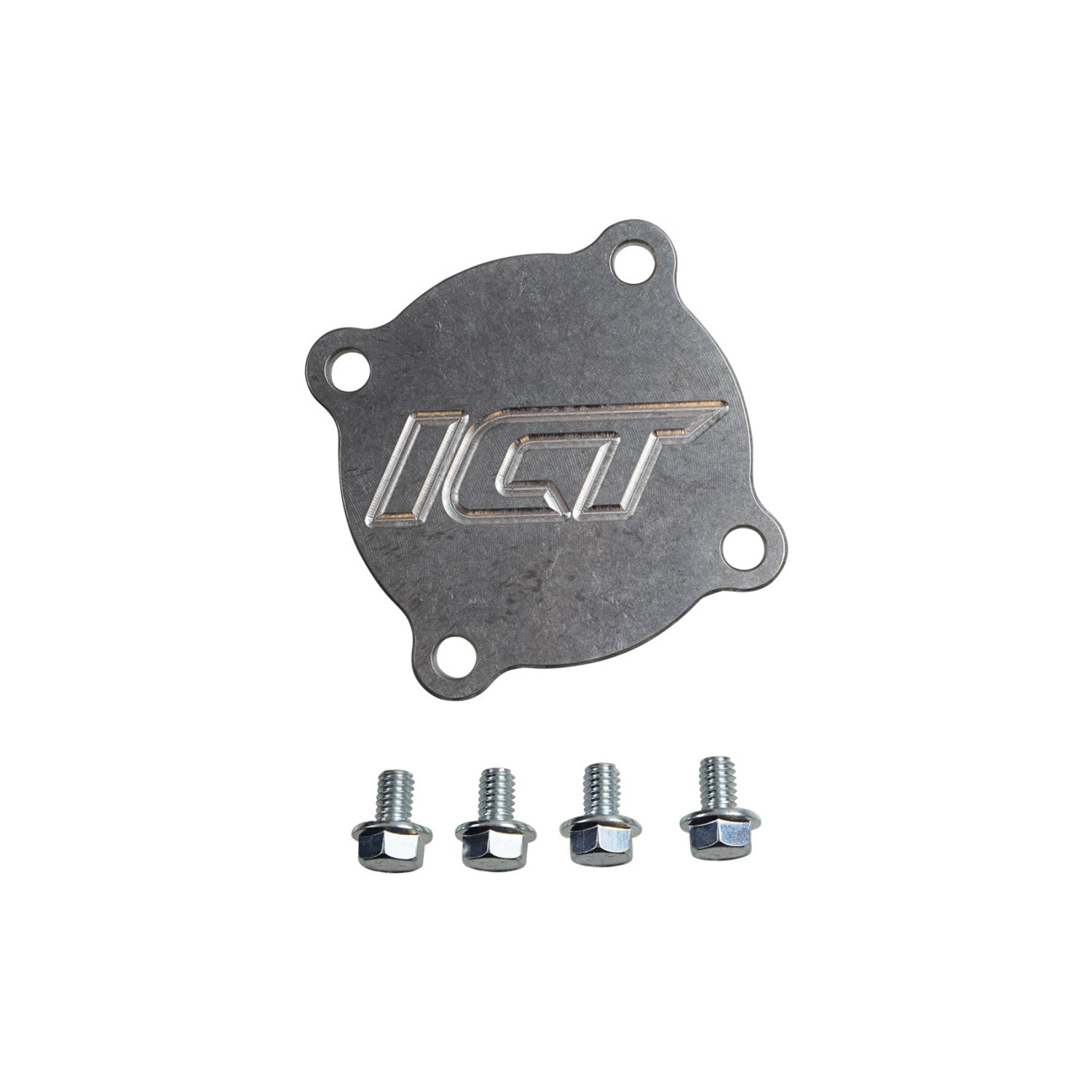 ICT Billet Governor Delete Plate - ICT Logo - TH400