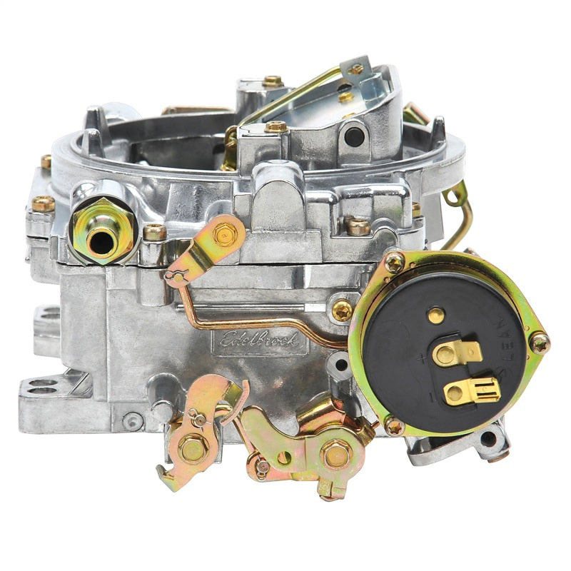 Edelbrock Performer 750 CFM 4-Barrel Carburetor - Square Bore - Electric Choke - Mechanical Secondary - Single Inlet - Satin