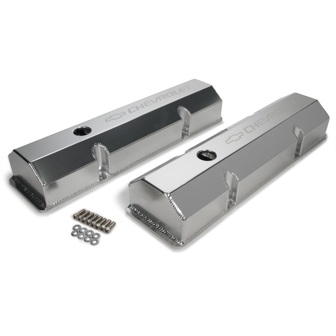 Holley GM Track Series Tall Valve Cover - Baffled