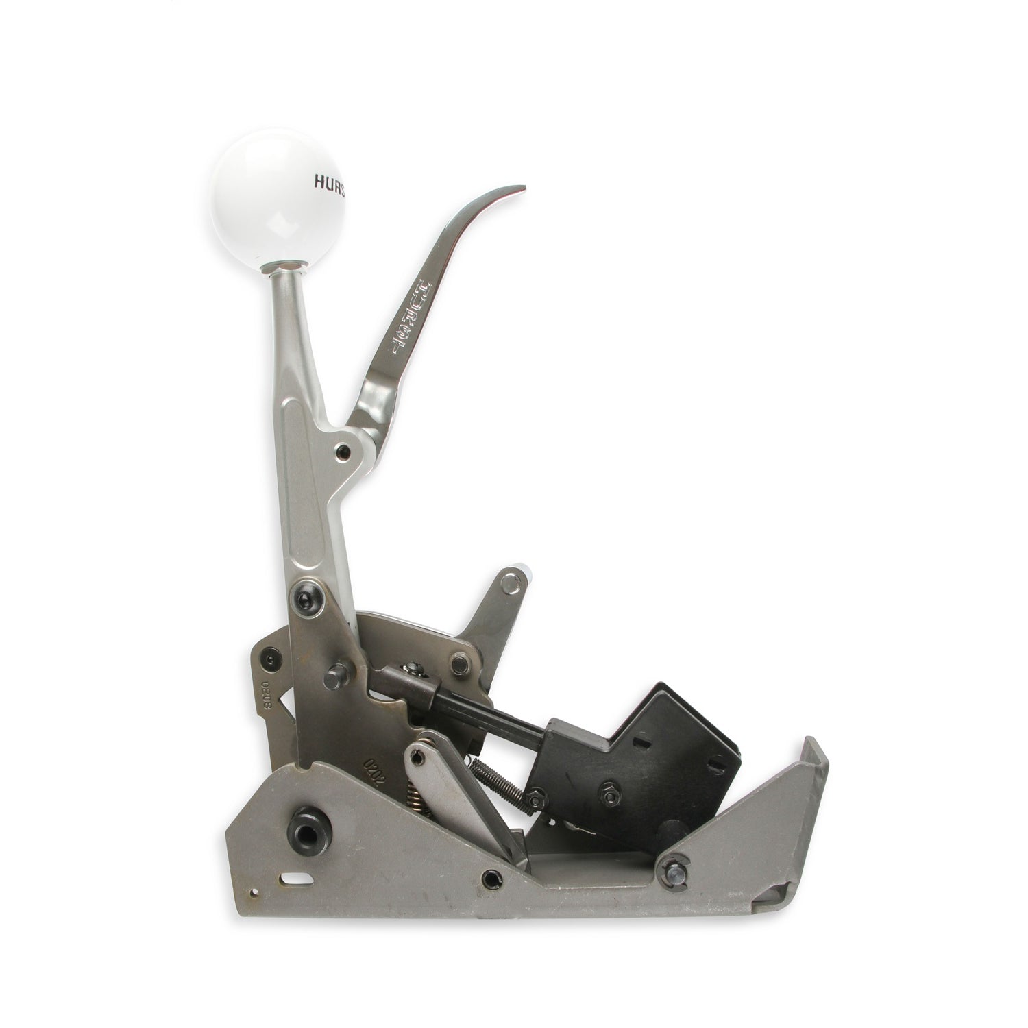 Hurst Quarter Stick Automatic Shifter - Floor Mount - Forward Pattern - 5 ft Cable - TH250 / TH350 / TH375 / TH400