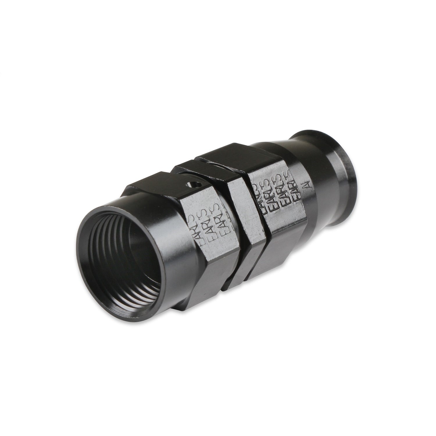 Earl's #8 Ultra Pro Hose End Straight - Black