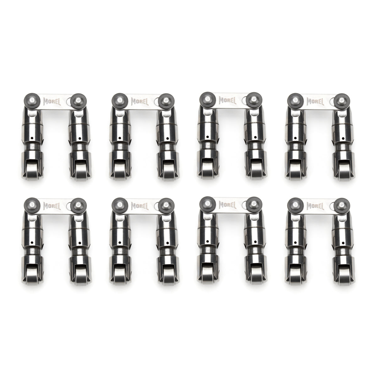 Morel Sportsman Pro Mechanical Roller Lifter - 0.842 in OD - Link Bar - Small Block Chevy (Set of 16)