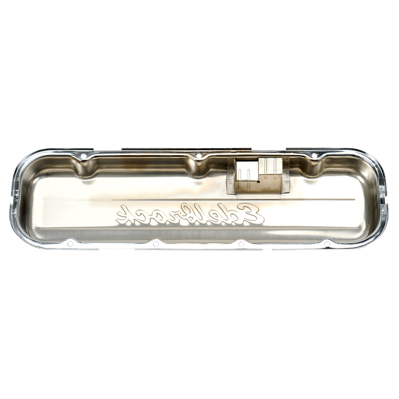 Edelbrock Signature Series Short Valve Cover - Baffled