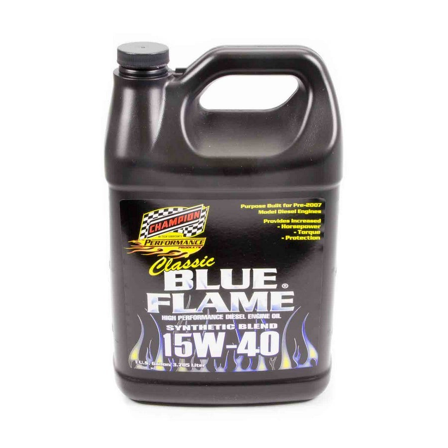 Champion ® 15W-40 Classic Blue Flame® Synthetic Blend Heavy Duty Diesel Engine Oil - 1 Gallon