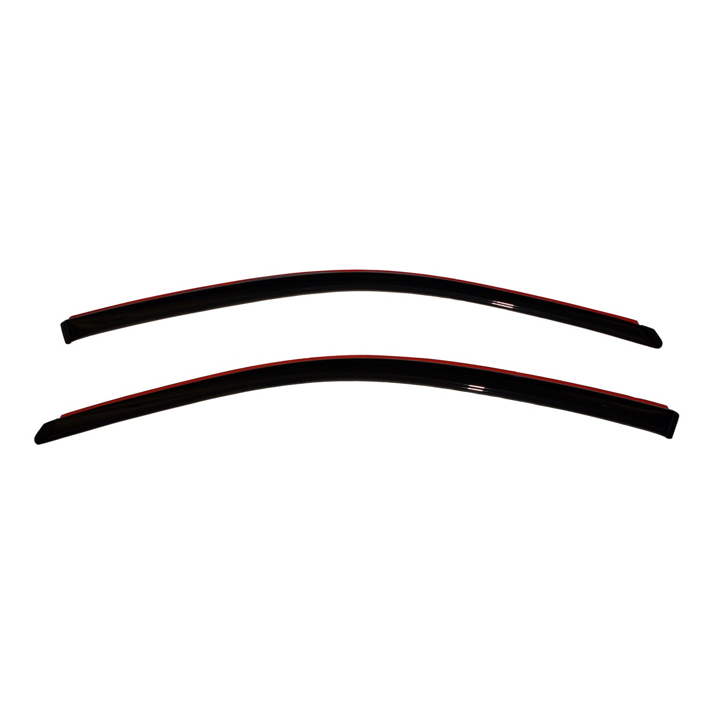 Lund In-Channel Ventvisor Side Window Visors Stick-On Front Plastic - Black