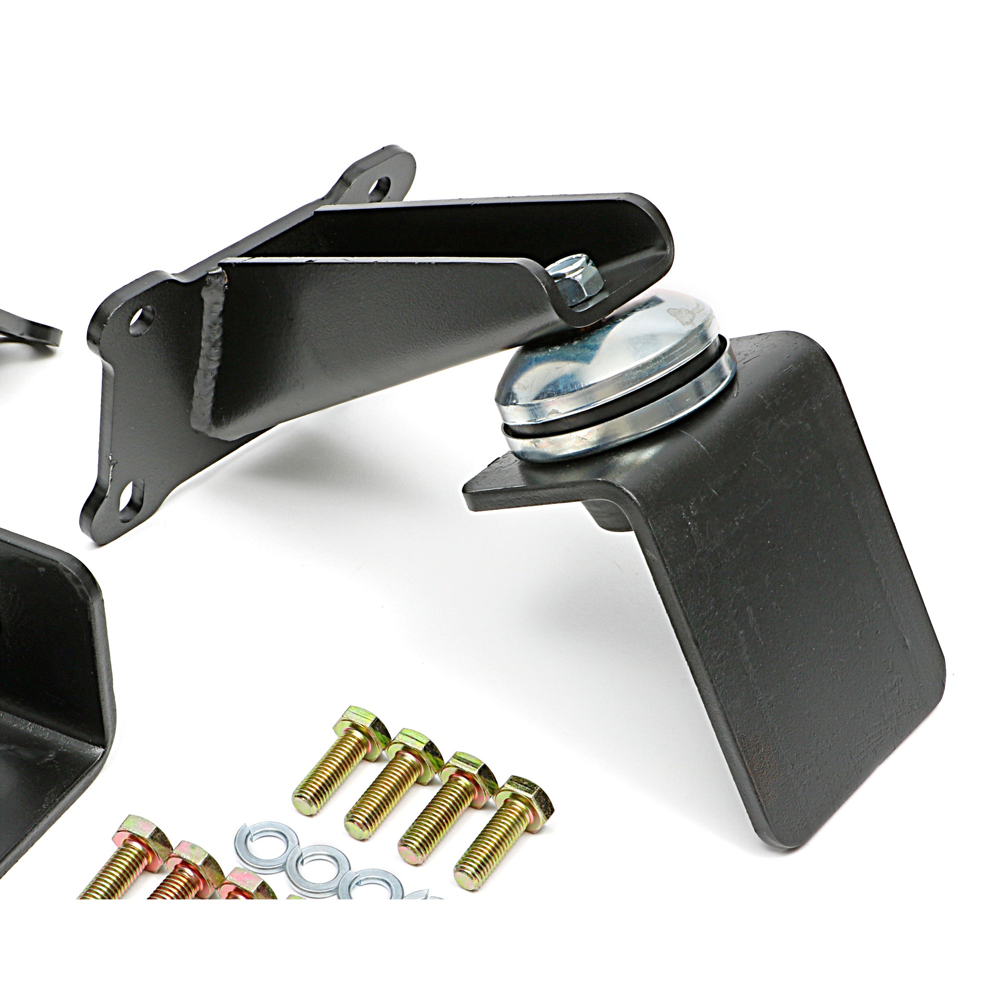Trans-Dapt Biscuit Style Motor Mount - Weld-On - 24 in to 30 in Frame Widths - GM LS-Series