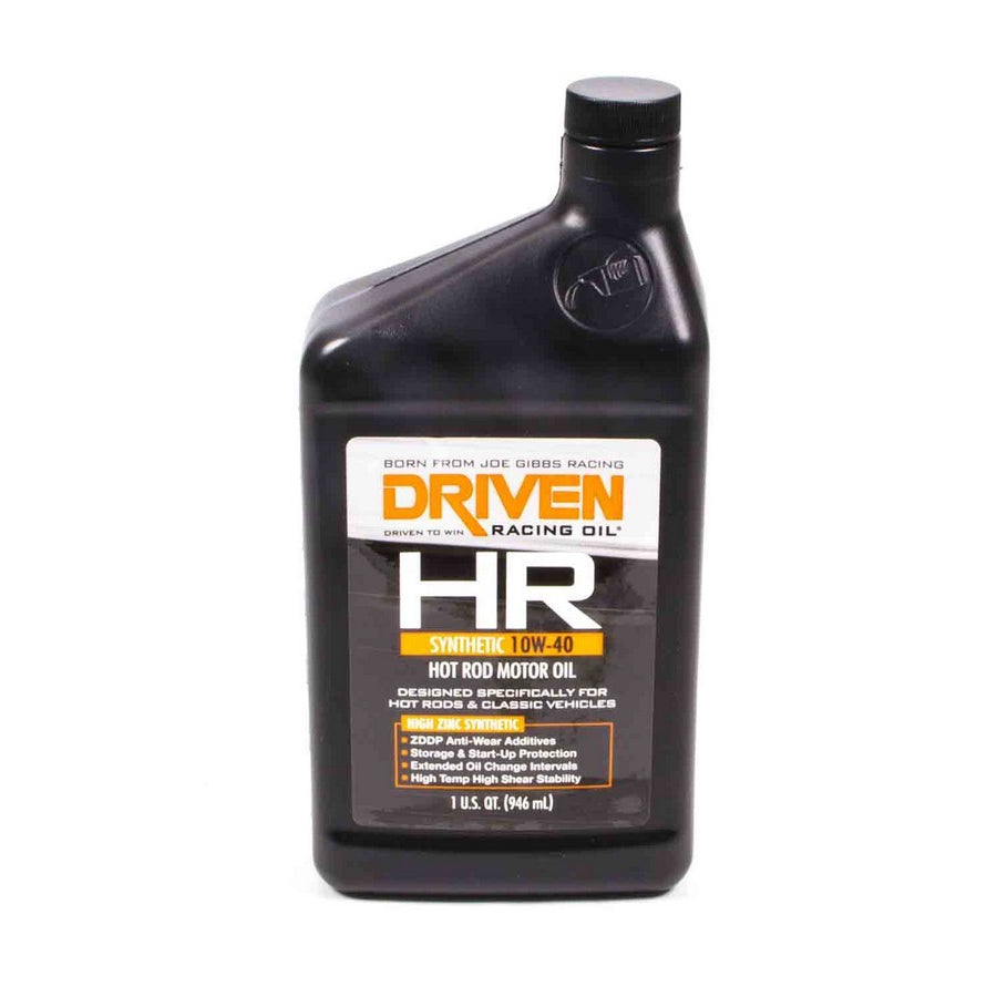Driven HR6 10W-40 Synthetic Hot Rod Oil - 1 Quart Bottle