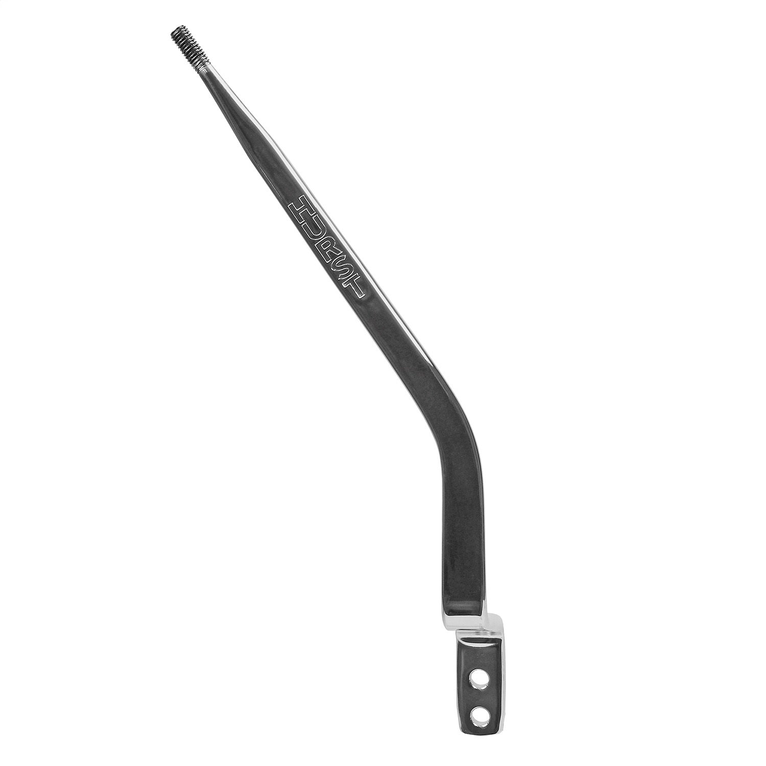 Hurst Competition Plus Single Bend Shifter Stick - 15 in - 3/8-16 in Thread - Chrome - Hurst Manual Shifters