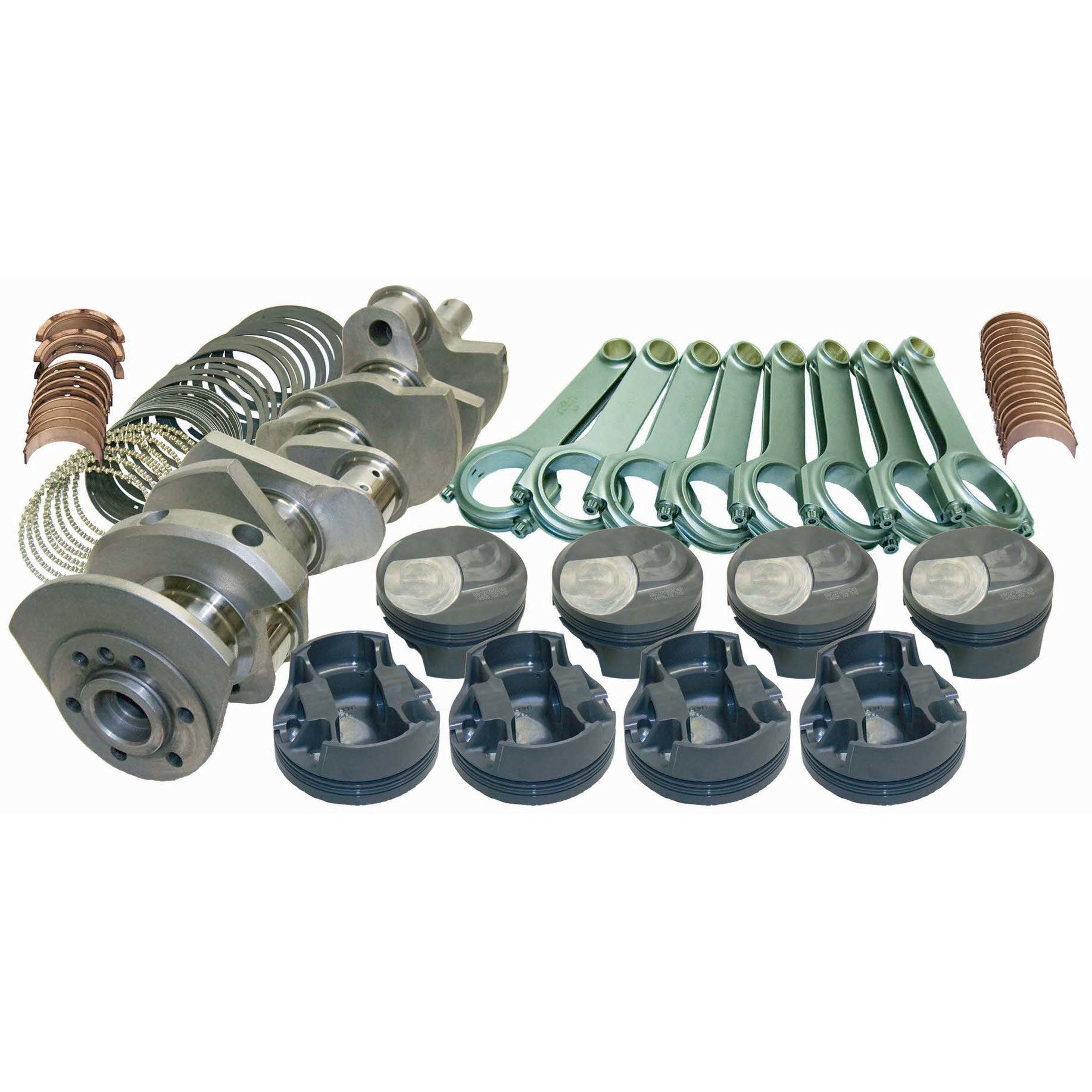 Eagle 540 CID Rotating Assembly Forged Crank Forged Pistons 4.250" Stroke - 4.500" Bore
