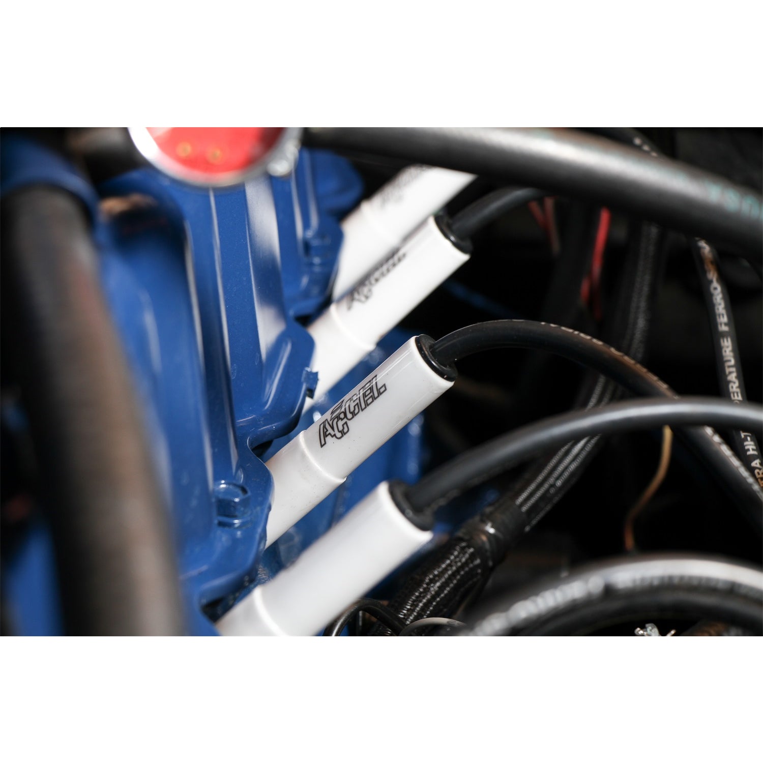 ACCEL Extreme 9000 Ceramic Spiral Core 8 mm Spark Plug Wire Set - Black