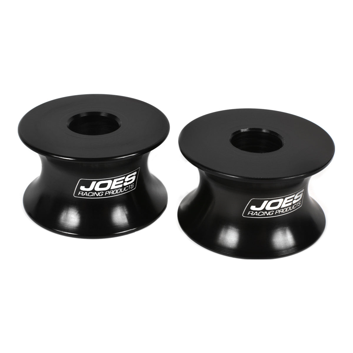 JOES Motor Mount Spacer - 1 in Thick - 1/2 in ID - Black (Pair)
