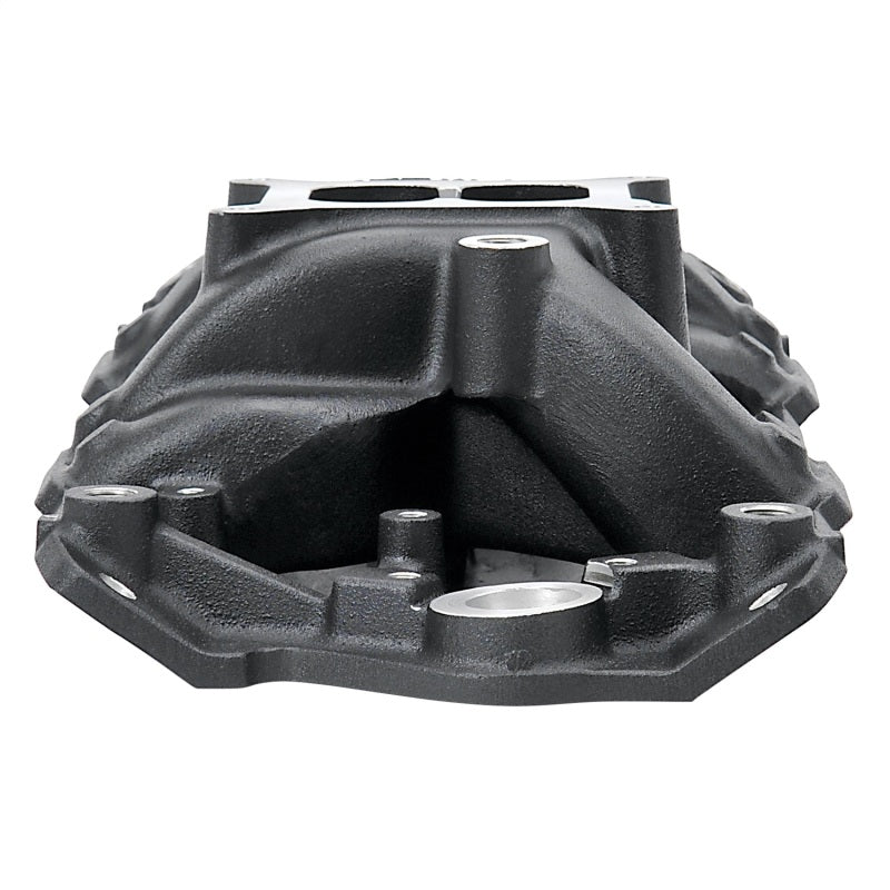 Edelbrock NASCAR Edition RPM Air-Gap Manifold - SB Chevy 262-400 - 1500 to 6500 RPM - Black Finish