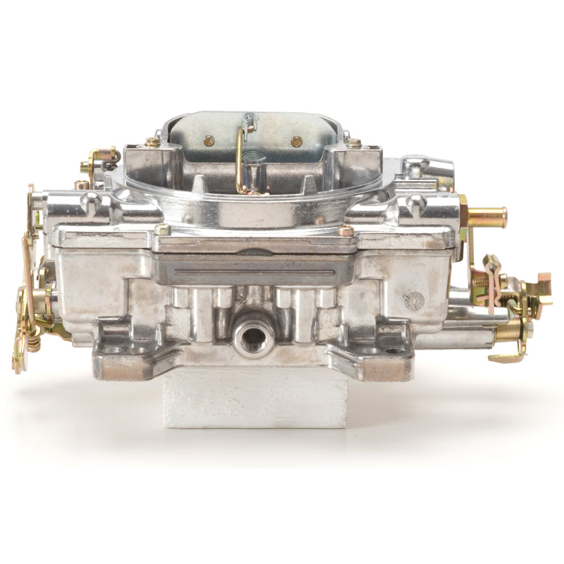 Edelbrock Performer 600 CFM 4-Barrel Carburetor - Square Bore - Manual Choke - Mechanical Secondary - Single Inlet - Satin