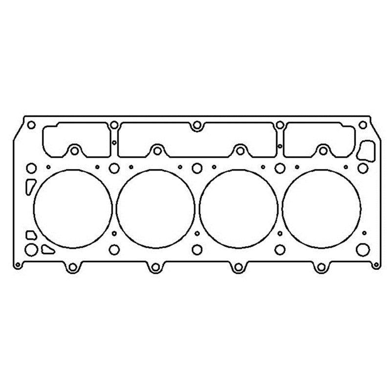 Cometic 4.150" Bore Head Gasket 0.040" Thickness Passenger Side Multi-Layered Steel - 6-Bolt Head