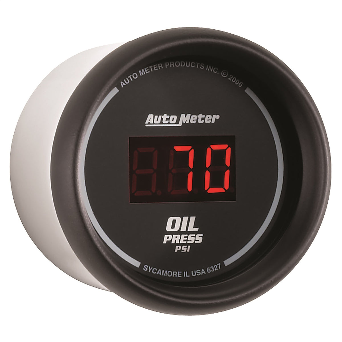 Auto Meter Sport-Comp Digital Oil Pressure Gauge - 2-1/16 in.