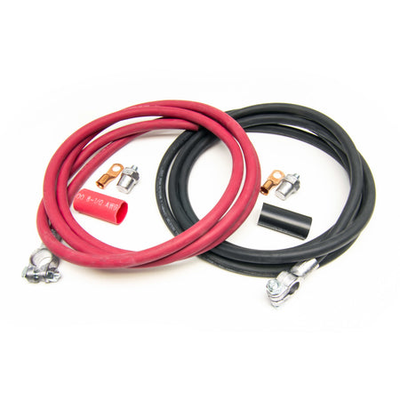 Painless Battery Cable Kit - 1 Gauge - Top Mount Battery Terminals