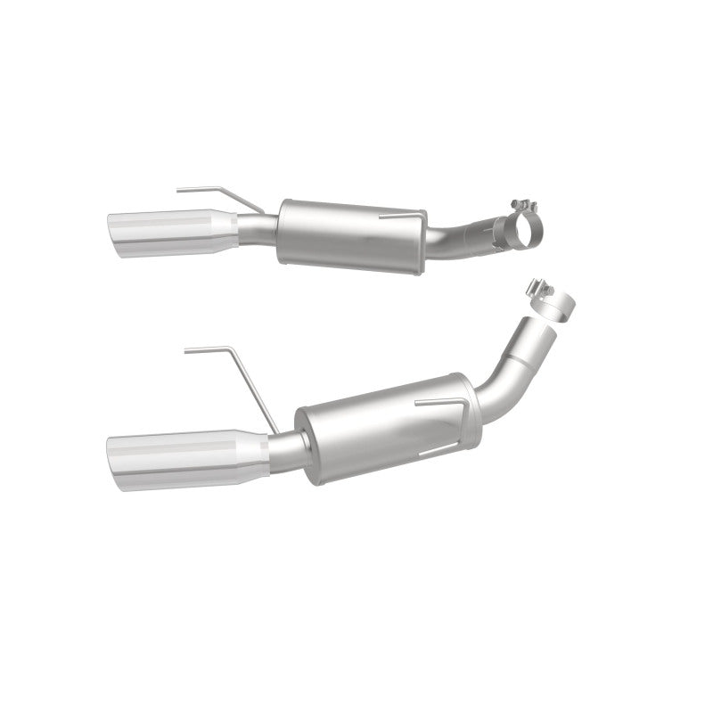 Magnaflow Stainless Steel Axle-Back System 4 in. Round Dual Mufflers