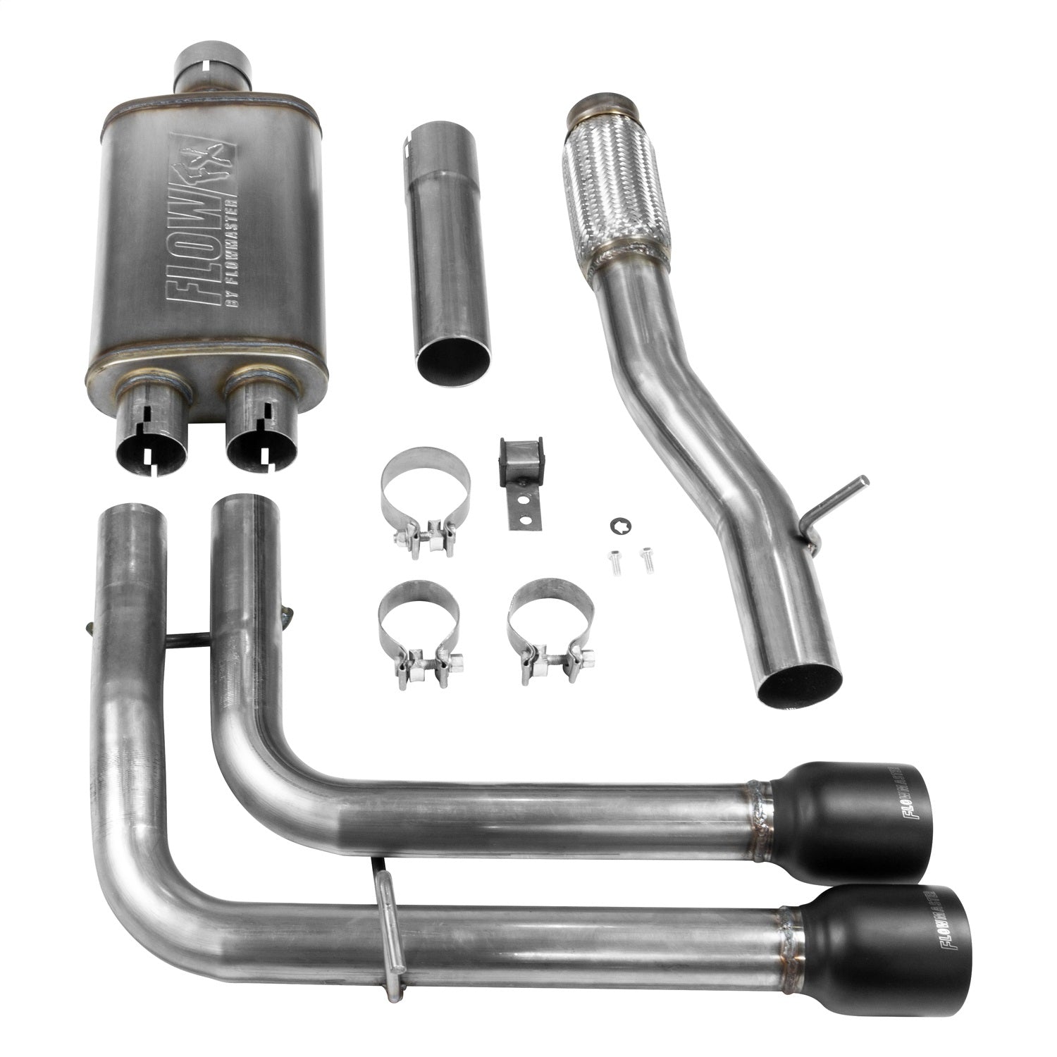 Flowmaster Cat-Back Exhaust Kit 14- GM Pickup 1500 5.3L