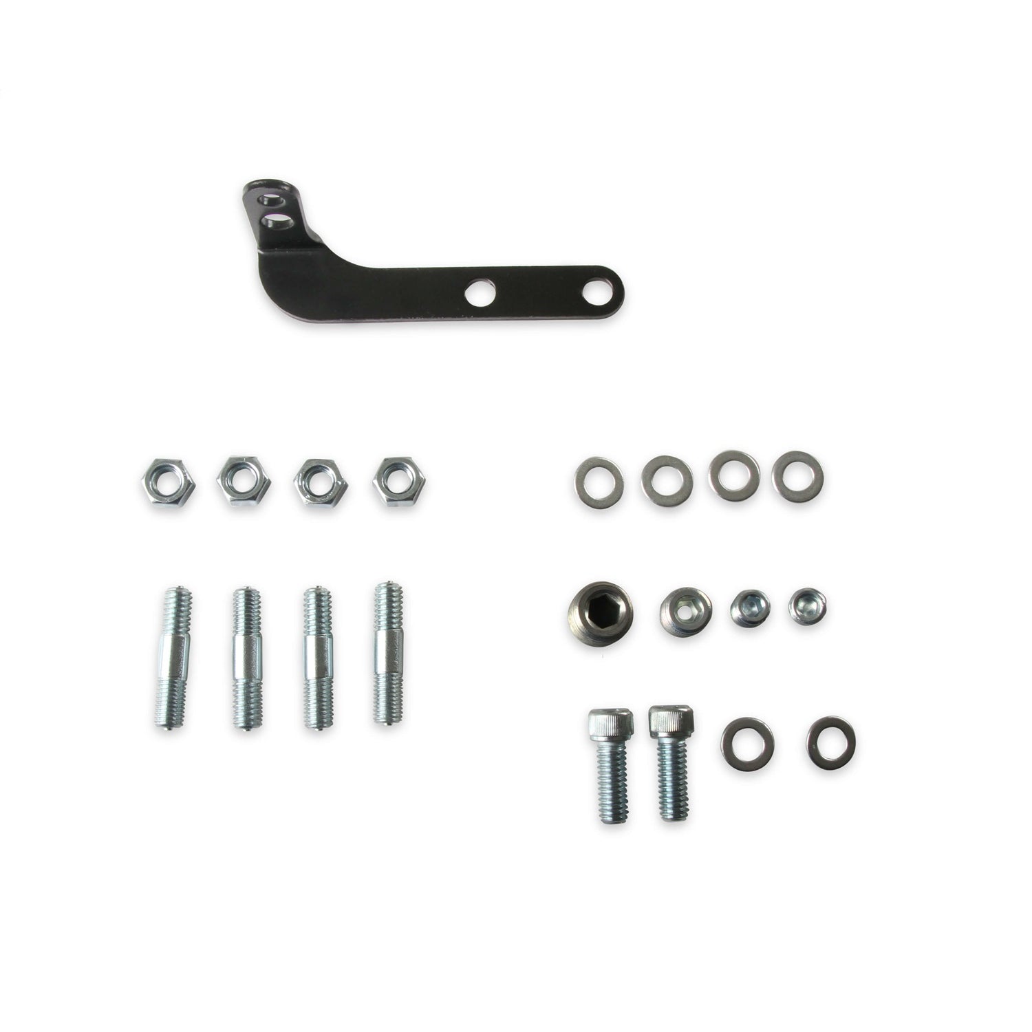 Holley EFI Throttle Body Adapter - Elbow - Ford 105 mm Throttle Body to Square Bore Mounting Flange