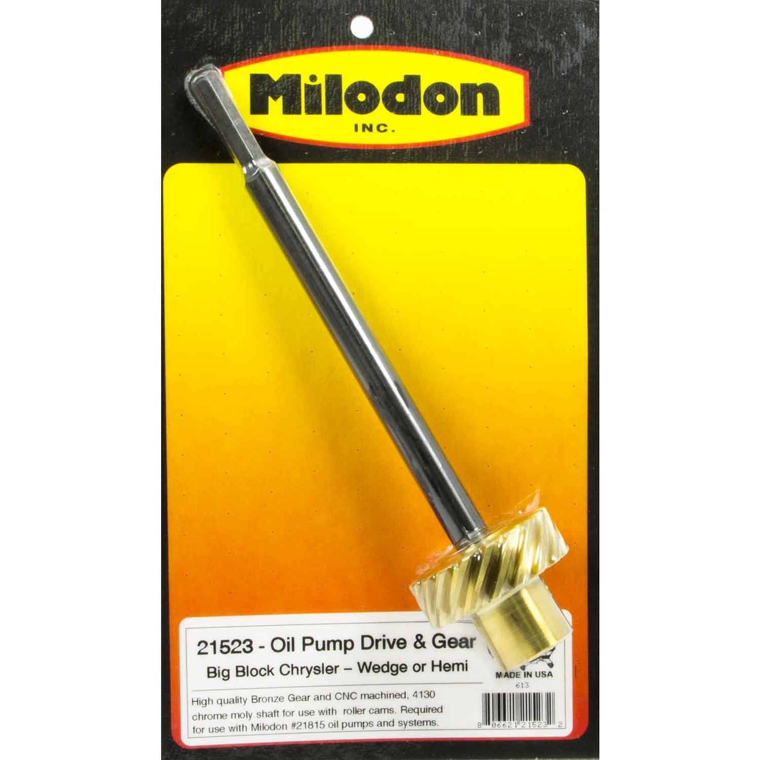 Milodon BB Chrysler Bronze Distributor Gear