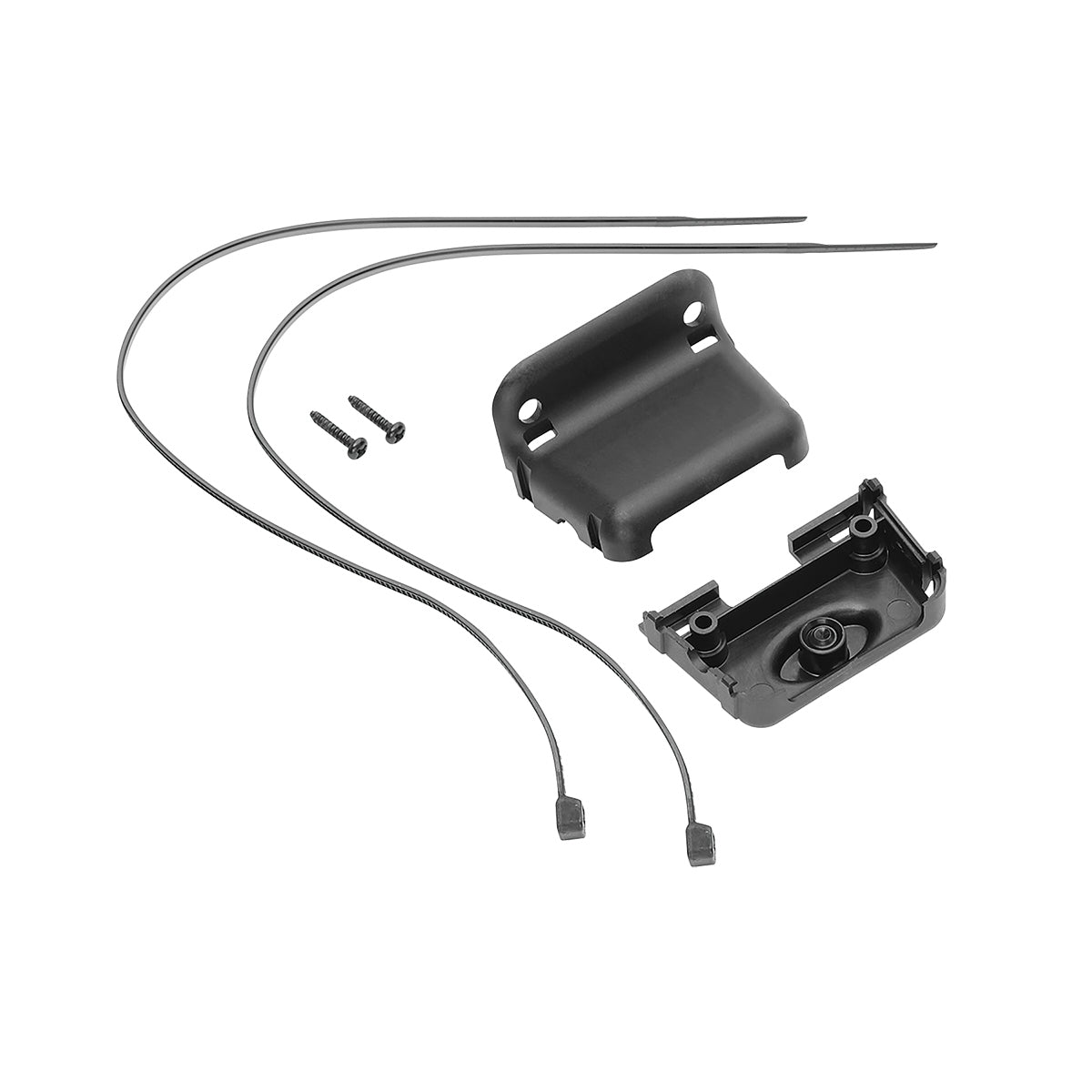 Tow Ready Mounting Bracket - Bolt-On - Black - 4 Flat Connector