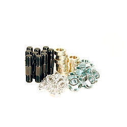 Mark Williams 5/8-18" Thread Wheel Stud 2.688" Long Screw-In Nuts/Washers - Steel