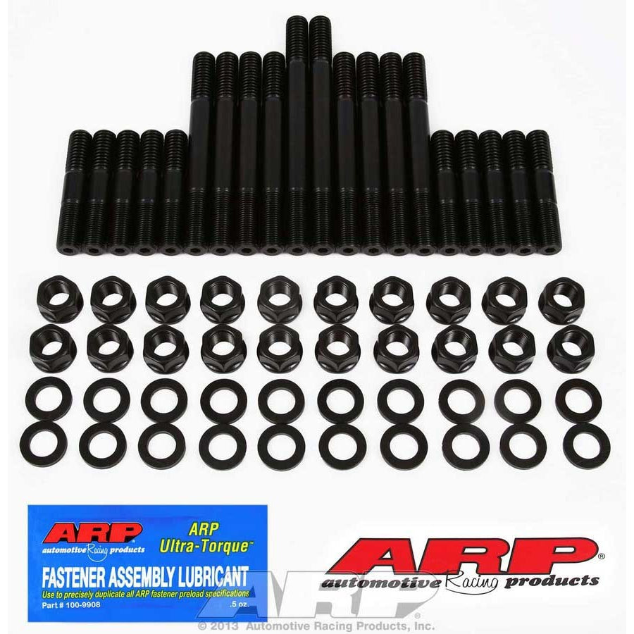 ARP Cylinder Head Stud Kit - Hex Nuts - Chromoly - Black Oxide - Small Block Mopar 144-4001