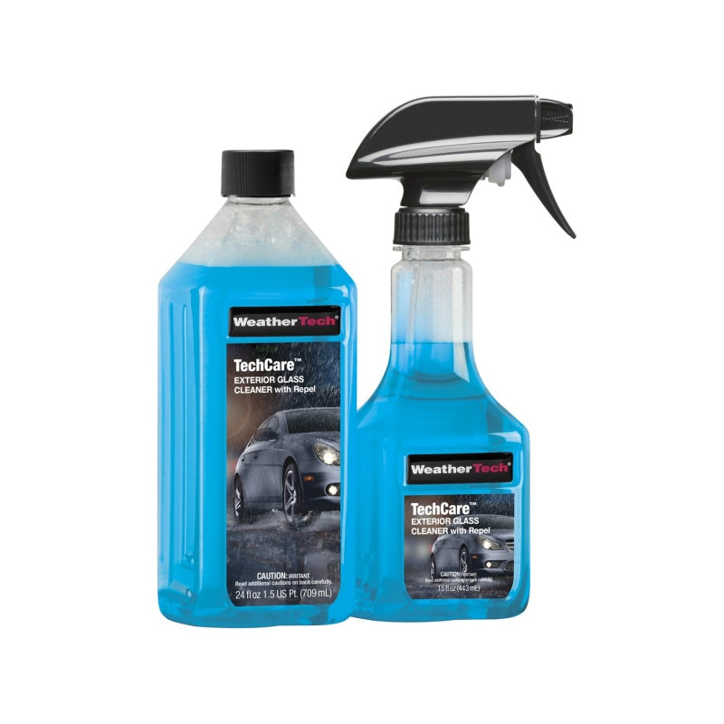 WeatherTech TechCare Exterior Glass Cleaner with Repel - 18 oz Spray Bottle
