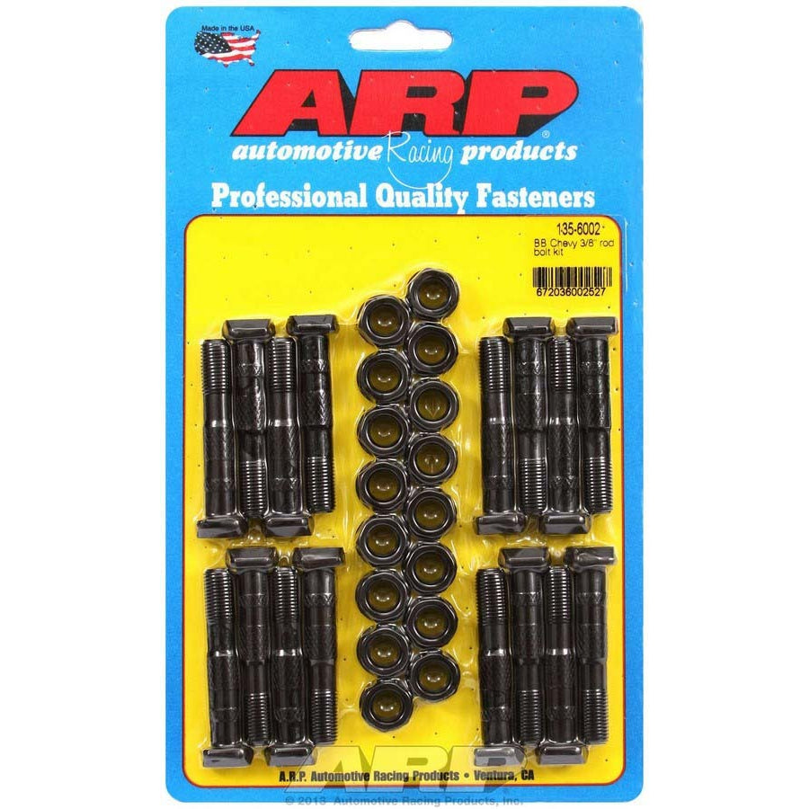 ARP High Performance Series Connecting Rod Bolt Kit - 3/8 in Bolt - Chromoly - Big Block Chevy - Set of 16