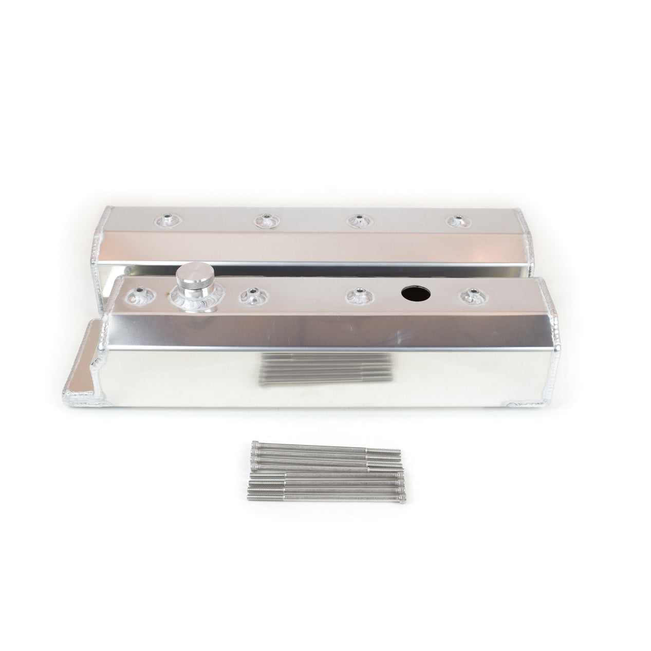 Canton Fabricated Aluminum Valve Covers - For 92-96 Chevy Corvette LT1