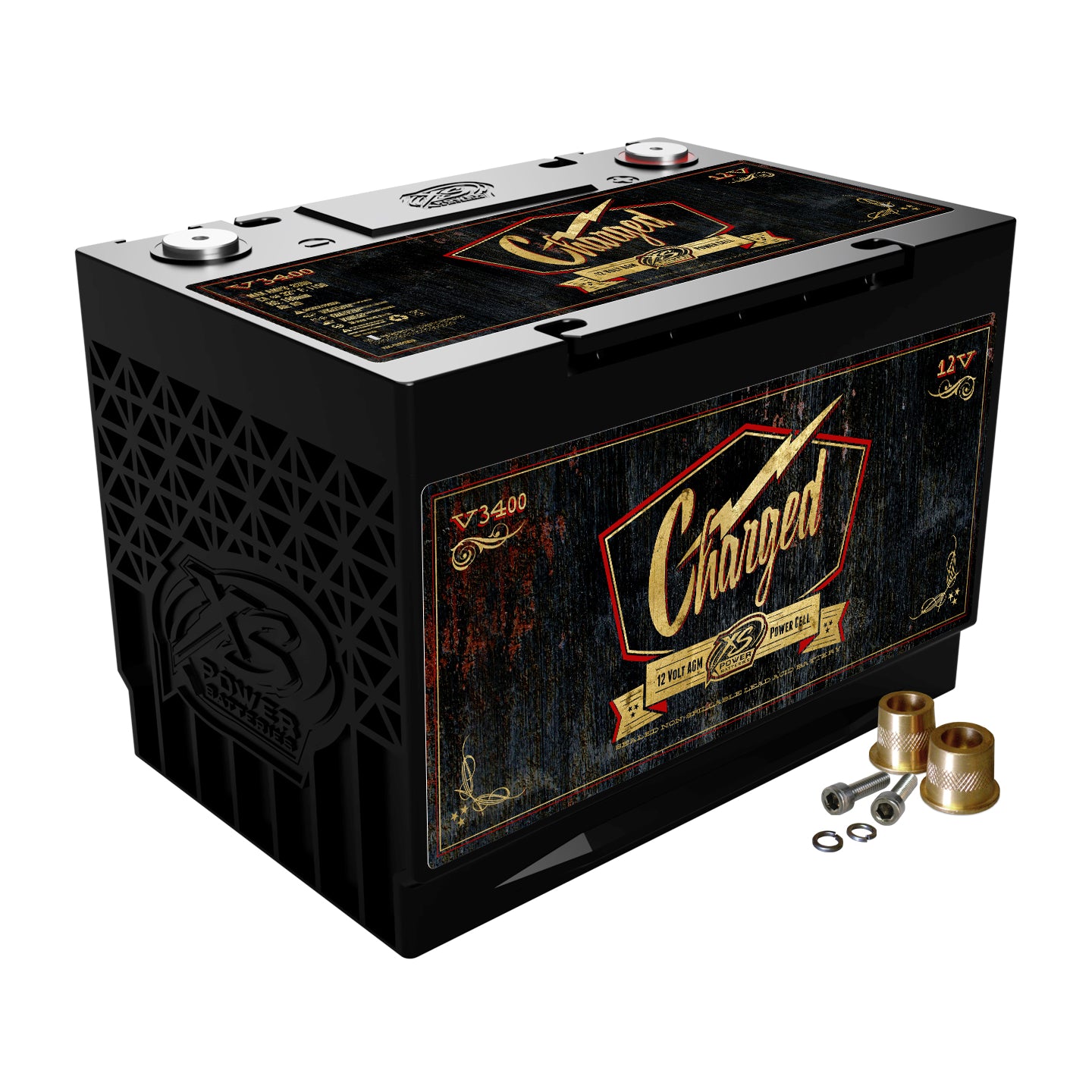 XS Power Retro Styled Battery - AGM