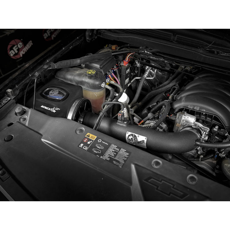 aFe Power Momentum XP Pro 5R Cold Air Intake - Reusable Oiled Filter - Black - GM GenV LT-Series