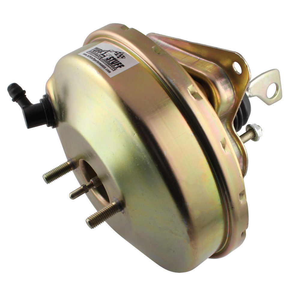 Tuff Stuff Performance 9" OD Power Brake Booster Dual Diaphragm Steel Black- Ford Mustang 1967-70