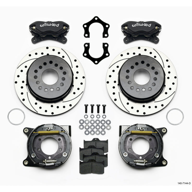 Wilwood Dynalite Rear Brake System - 4 Piston Caliper