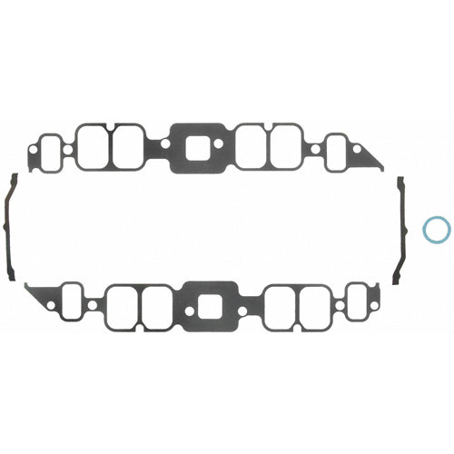 Fel-Pro Intake Manifold Gasket - 1.808 x 2.539 in Rectangular Port - Composite - Big Block Chevy