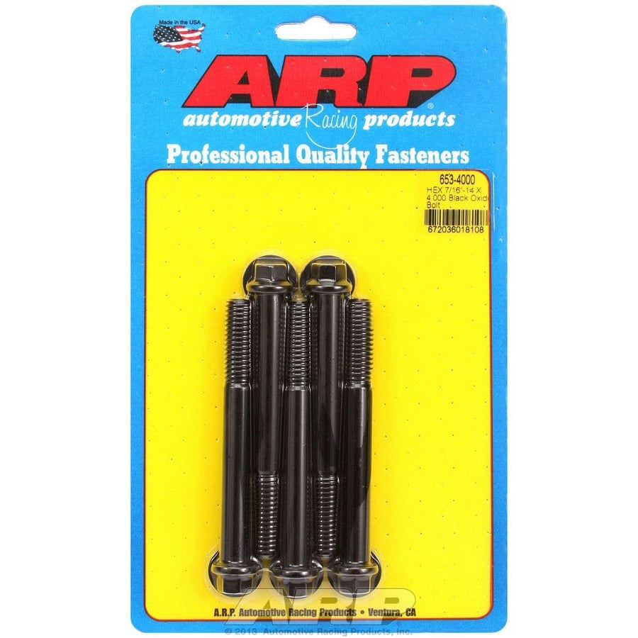 ARP Bolt Kit - 6 Point (5) 7/16-14 x 4.000