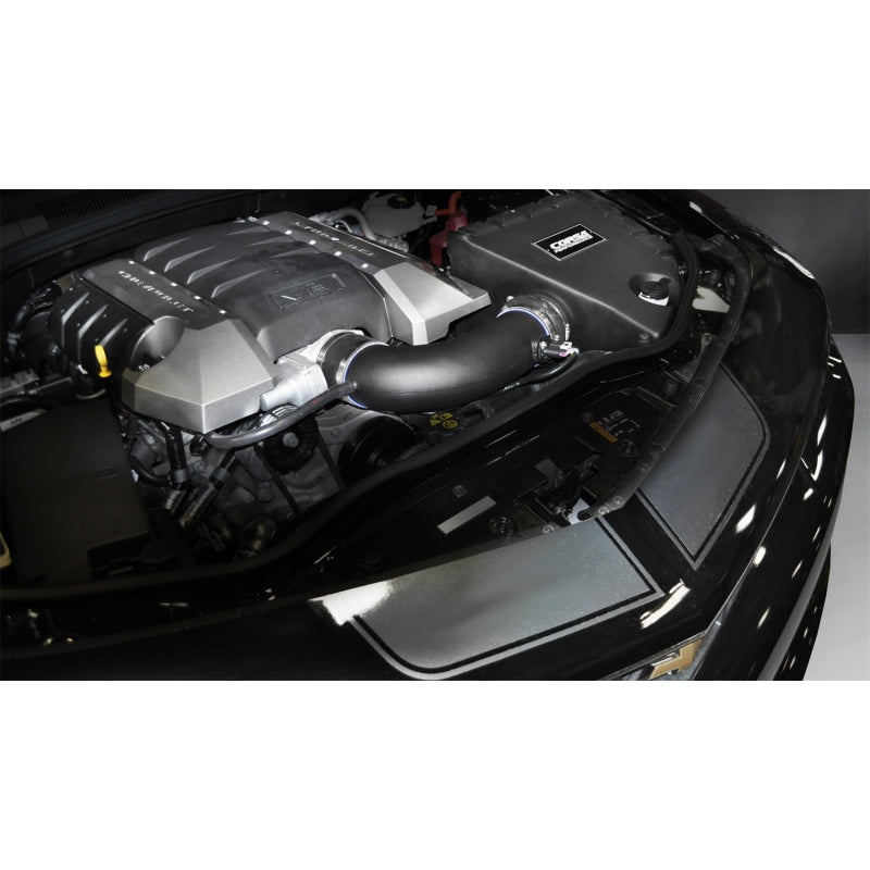 Corsa PowerCore Closed Box Air Intake - Maintenance Free Filter - Black - 6.2 L - GM V8 - SS - Chevy Camaro 2010-15