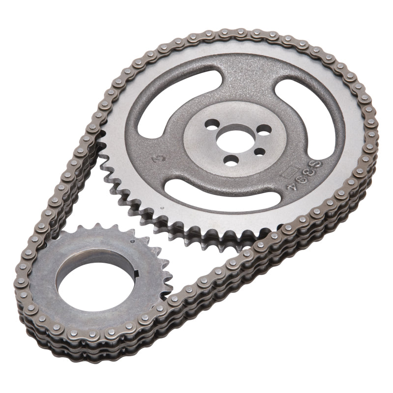 Edelbrock Performer-Link Double Roller Timing Chain Set - Keyway Adjustable - Big Block Chevy