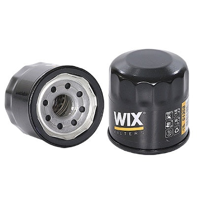 Wix Canister Oil Filter - Screw-On - 2.780 in Tall - 20 mm x 1.5 Thread - 21 Micron - Black