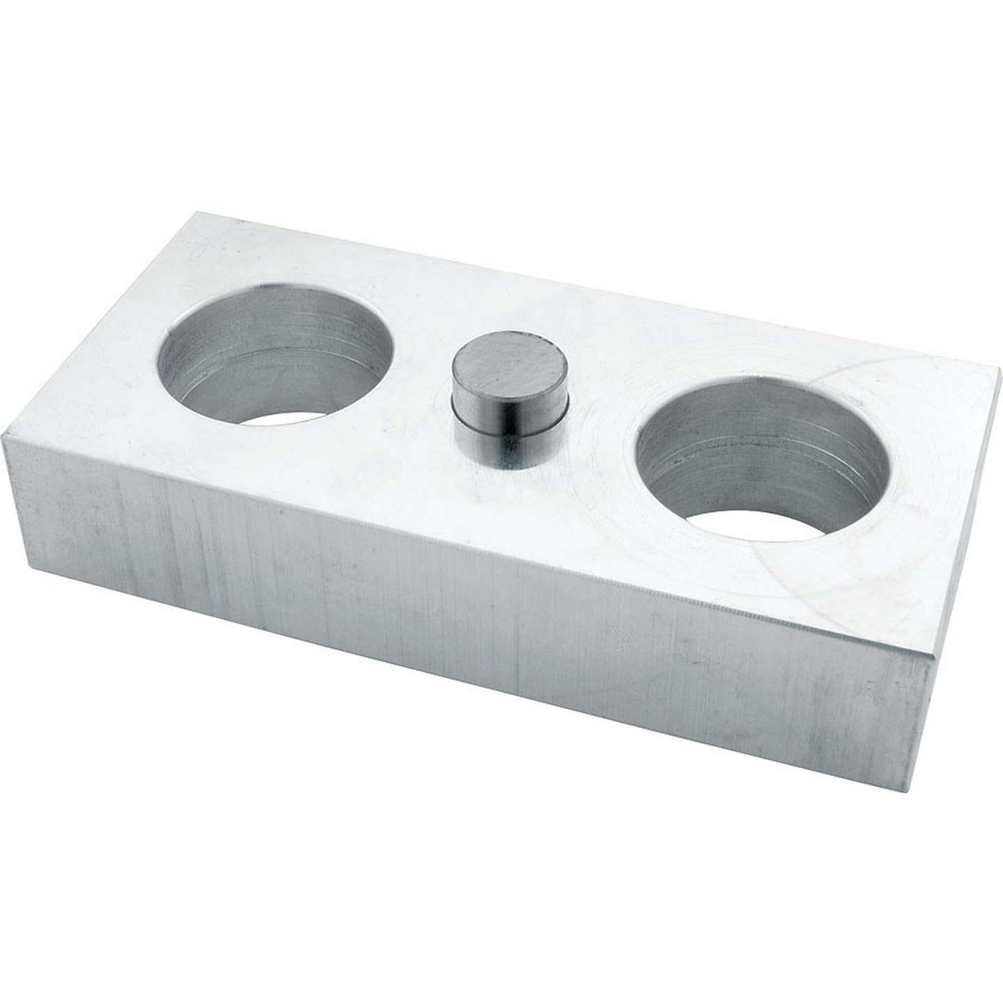 Allstar Performance Billet Aluminum Lowering Block - 1"H x 2-1/2"W x 5" L - 5/8" Pin Diameter