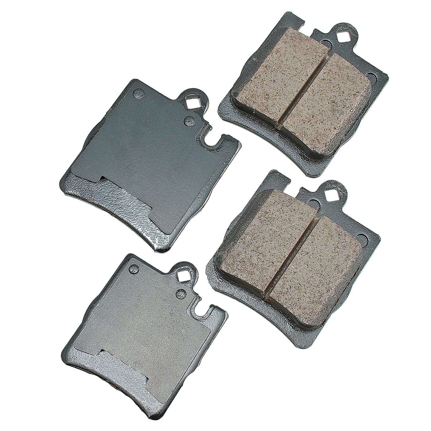 Akebono Brakes Euro Rear Brake Pads - Mercedes-Benz C-Class 2000-09 (Set of 4)