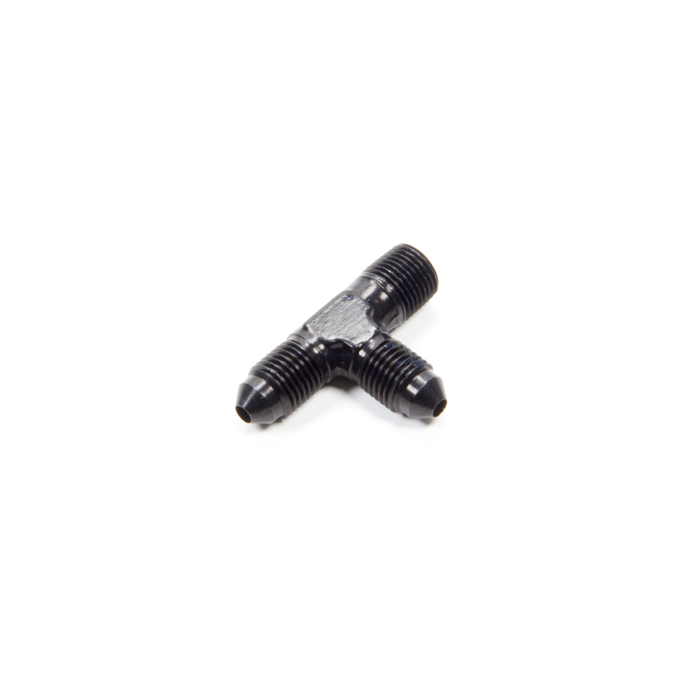 Aeroquip Black Aluminum Male Run Tee -03 to -03 to 1/8" NPT